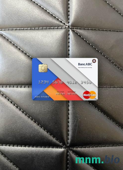 Tanzania BancABC wygląd zdjęcia mastercard skan PSD + zdjęcie